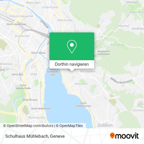 Schulhaus Mühlebach Karte