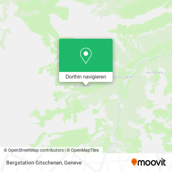Bergstation Gitschenen Karte