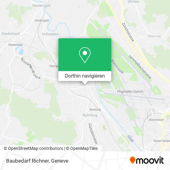 Baubedarf Richner Karte