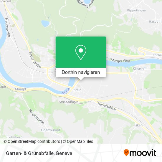 Garten- & Grünabfälle Karte