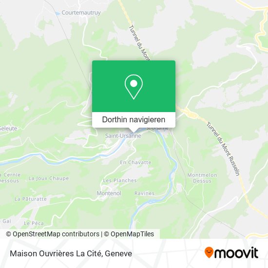 Maison Ouvrières La Cité Karte