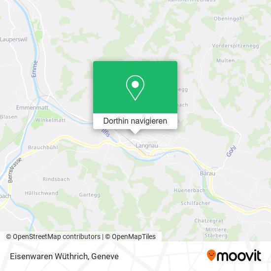 Eisenwaren Wüthrich Karte