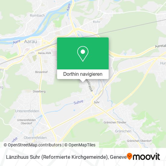 Länzihuus Suhr (Reformierte Kirchgemeinde) Karte
