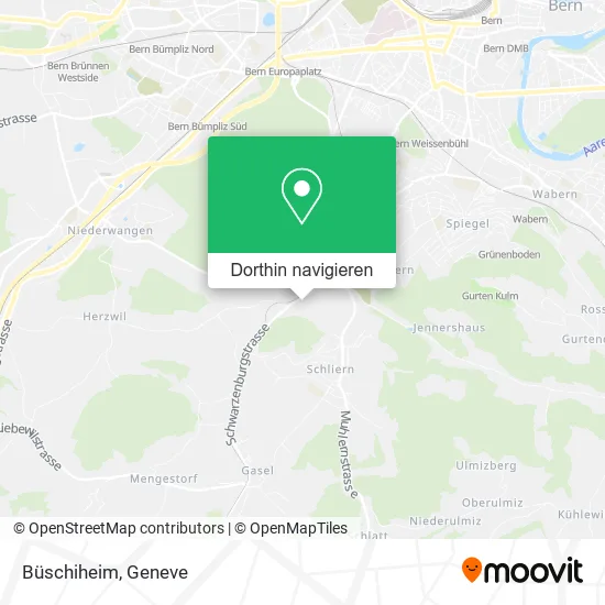 Büschiheim Karte