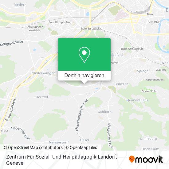 Zentrum Für Sozial- Und Heilpädagogik Landorf Karte