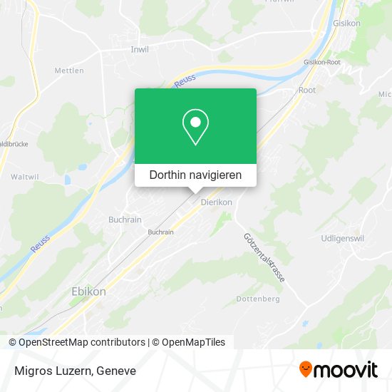 Migros Luzern Karte