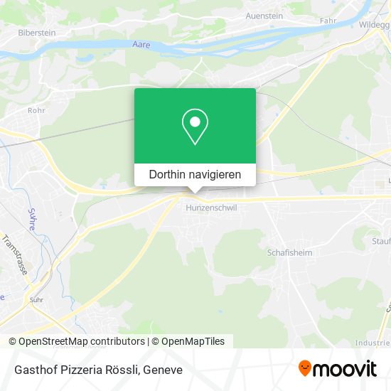 Gasthof Pizzeria Rössli Karte
