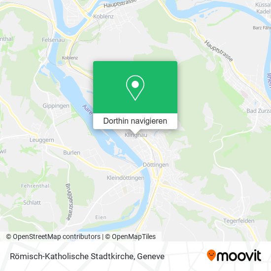 Römisch-Katholische Stadtkirche Karte