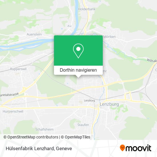 Hülsenfabrik Lenzhard Karte
