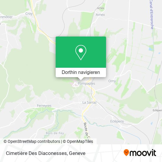 Cimetière Des Diaconesses Karte