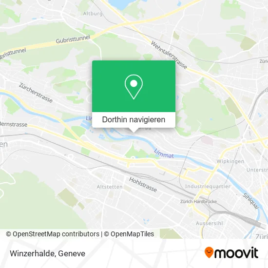 Winzerhalde Karte