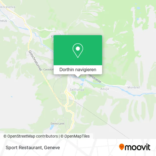 Sport Restaurant Karte
