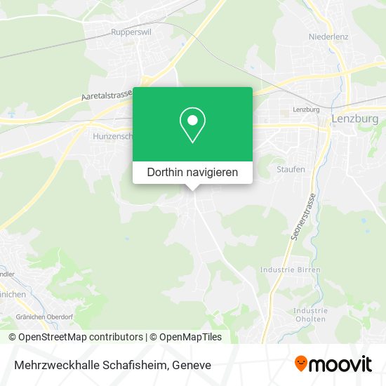 Mehrzweckhalle Schafisheim Karte
