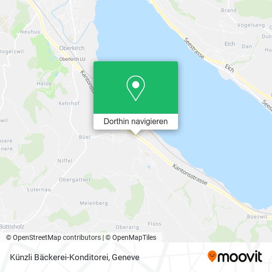 Künzli Bäckerei-Konditorei Karte