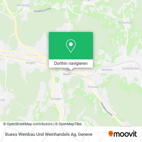 Buess Weinbau Und Weinhandels Ag Karte