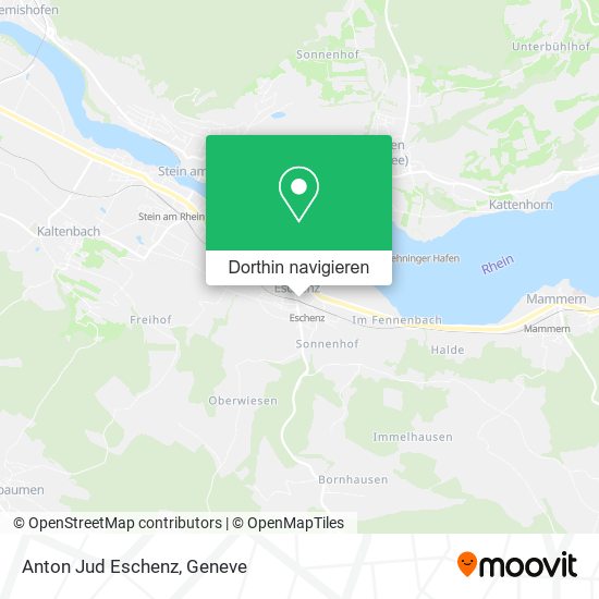 Anton Jud Eschenz Karte