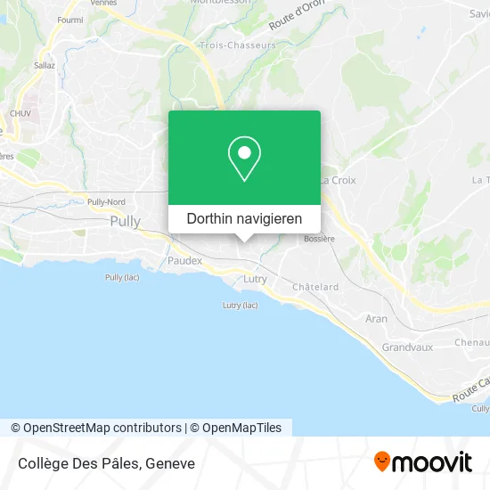 Collège Des Pâles Karte