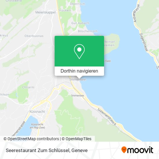 Seerestaurant Zum Schlüssel Karte