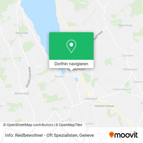 Info: Riedbewohner - Oft Spezialisten Karte