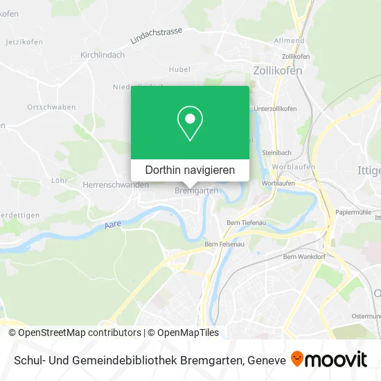 Schul- Und Gemeindebibliothek Bremgarten Karte