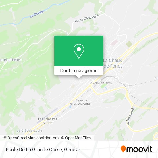 École De La Grande Ourse Karte