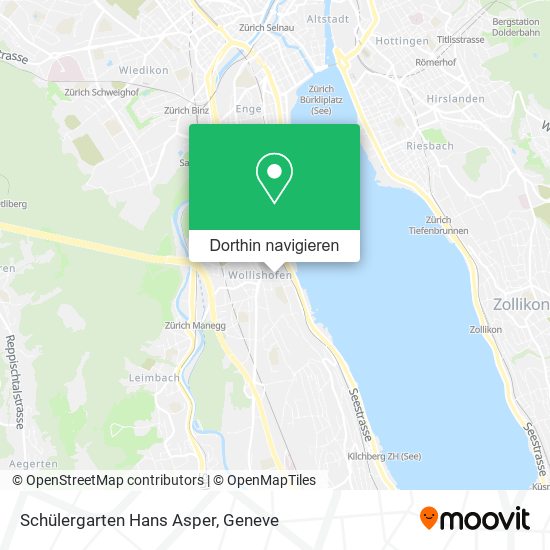 Schülergarten Hans Asper Karte