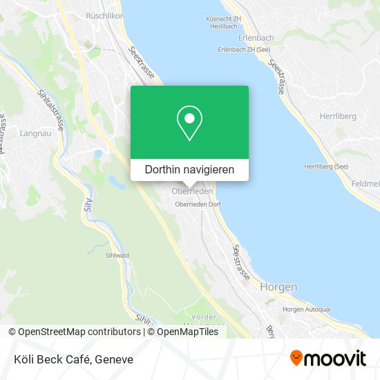 Köli Beck Café Karte