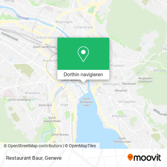 Restaurant Baur Karte