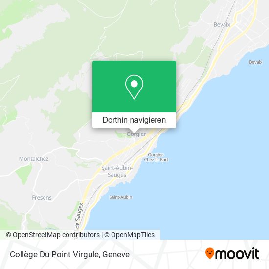 Collège Du Point Virgule Karte