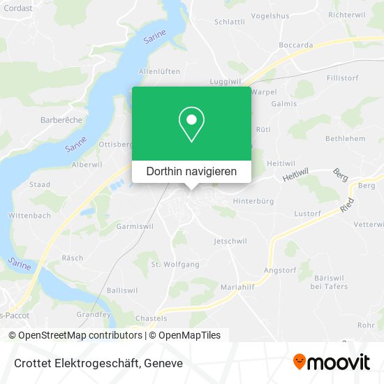Crottet Elektrogeschäft Karte