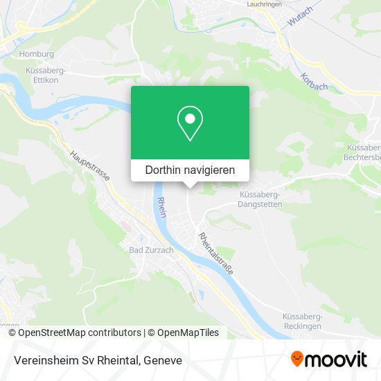 Vereinsheim Sv Rheintal Karte