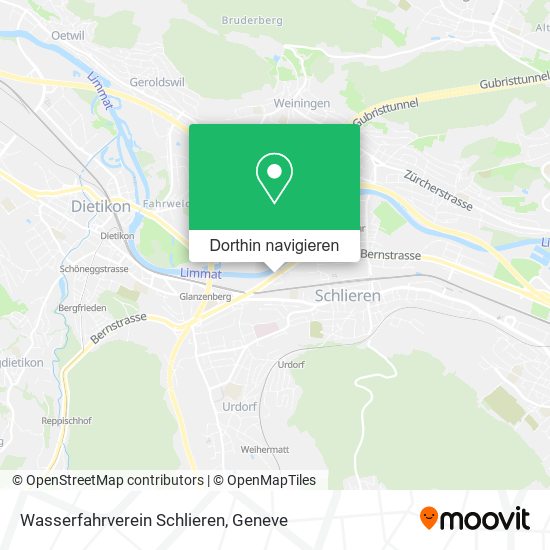 Wasserfahrverein Schlieren Karte