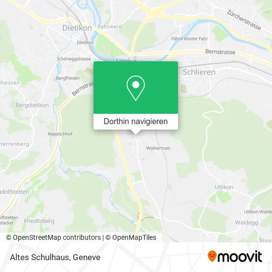 Altes Schulhaus Karte