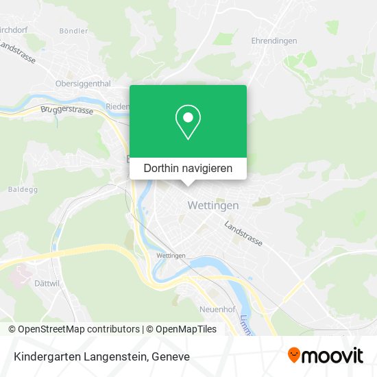 Kindergarten Langenstein Karte