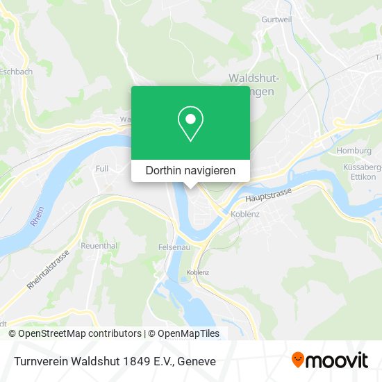 Turnverein Waldshut 1849 E.V. Karte