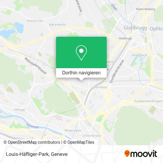 Louis-Häfliger-Park Karte