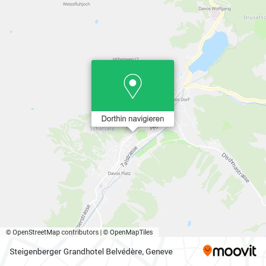 Steigenberger Grandhotel Belvédère Karte