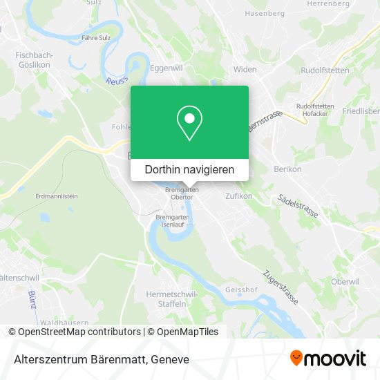 Alterszentrum Bärenmatt Karte