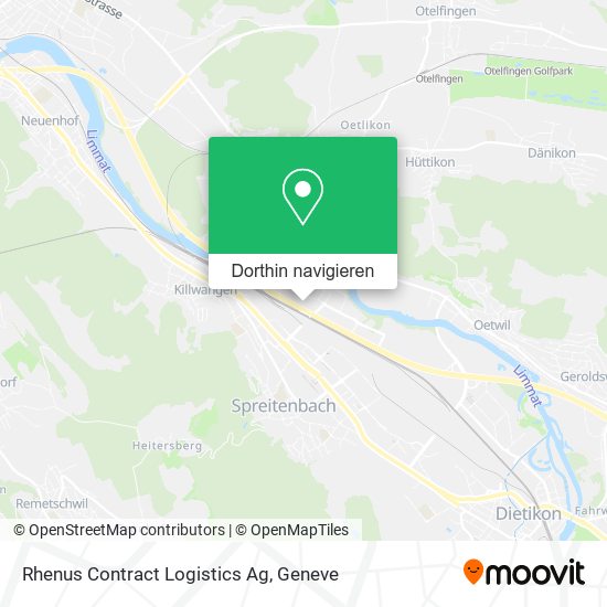 Rhenus Contract Logistics Ag Karte