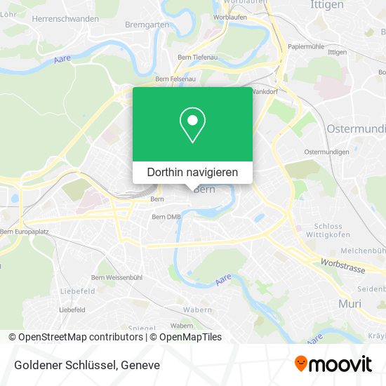 Goldener Schlüssel Karte
