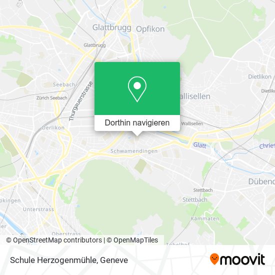 Schule Herzogenmühle Karte