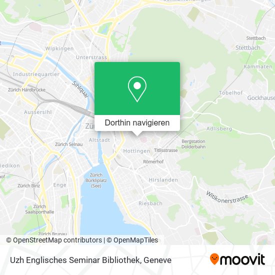 Uzh Englisches Seminar Bibliothek Karte