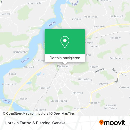 Hotskin Tattoo & Piercing Karte