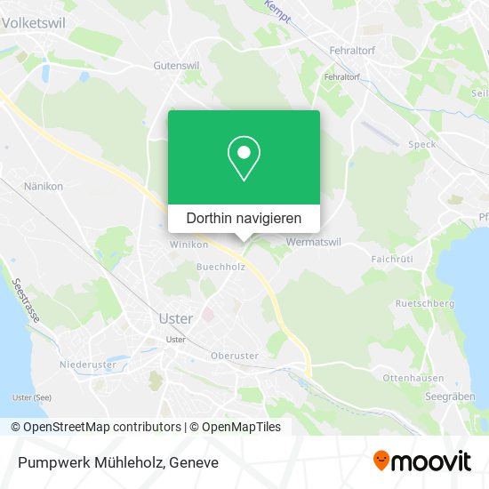 Pumpwerk Mühleholz Karte