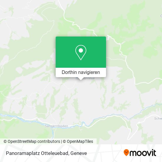 Panoramaplatz Otteleuebad Karte