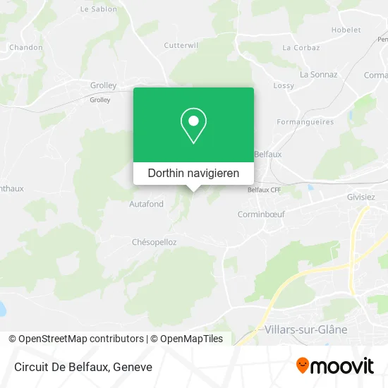 Circuit De Belfaux Karte