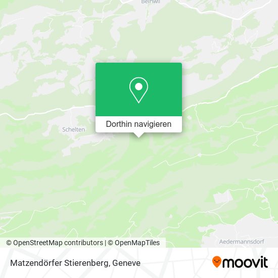 Matzendörfer Stierenberg Karte