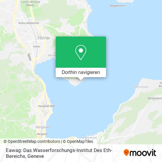 Eawag: Das Wasserforschungs-Institut Des Eth-Bereichs Karte