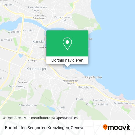 Bootshafen Seegarten Kreuzlingen Karte