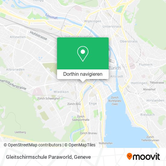 Gleitschirmschule Paraworld Karte